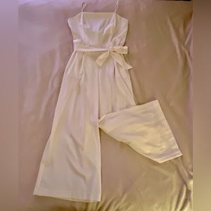 Nine West jumpsuit. White, size large, worn once